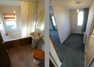 Bathroom and Hallway- click for photo gallery